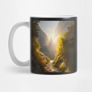 Provence Mountain Path Mug